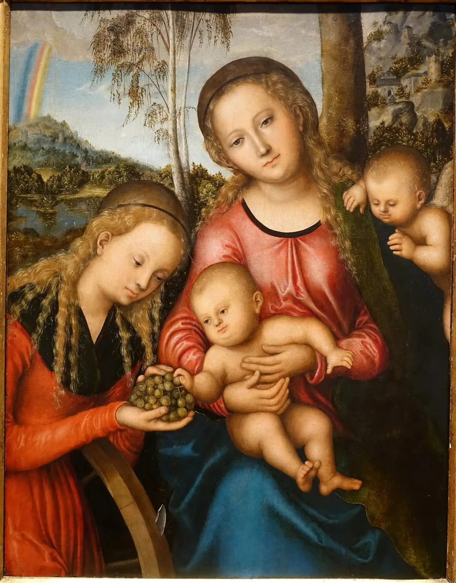Matka Boska z Dzieciątkiem i Świętą Katarzyną - Lucas Cranach Starszy
