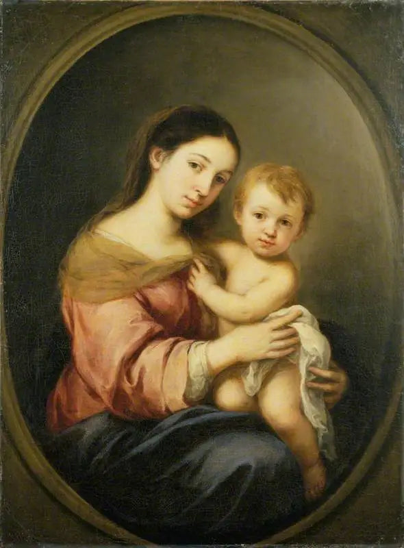Dziewica z Dzieciątkiem - Bartolomé Esteban Murillo