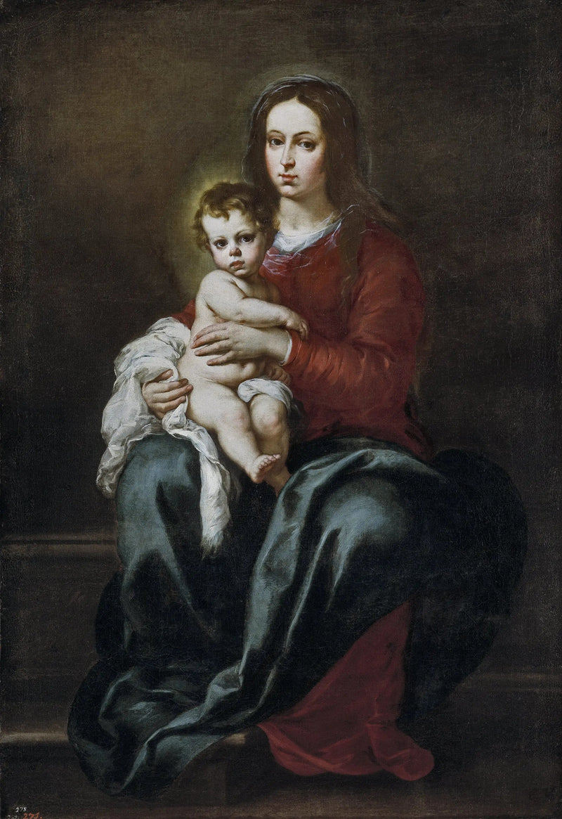 Dziewica z Dzieciątkiem - Bartolomé Esteban Murillo