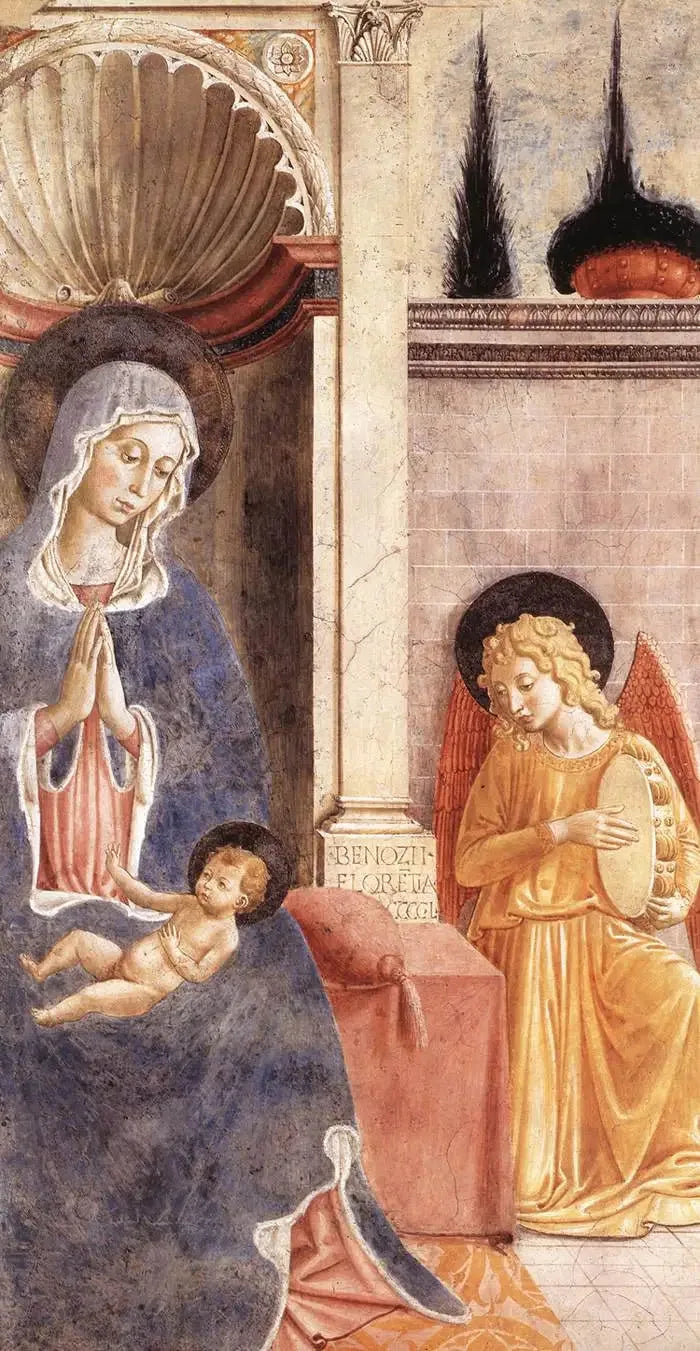 Matka Boska z Dzieciątkiem - Benozzo Gozzoli