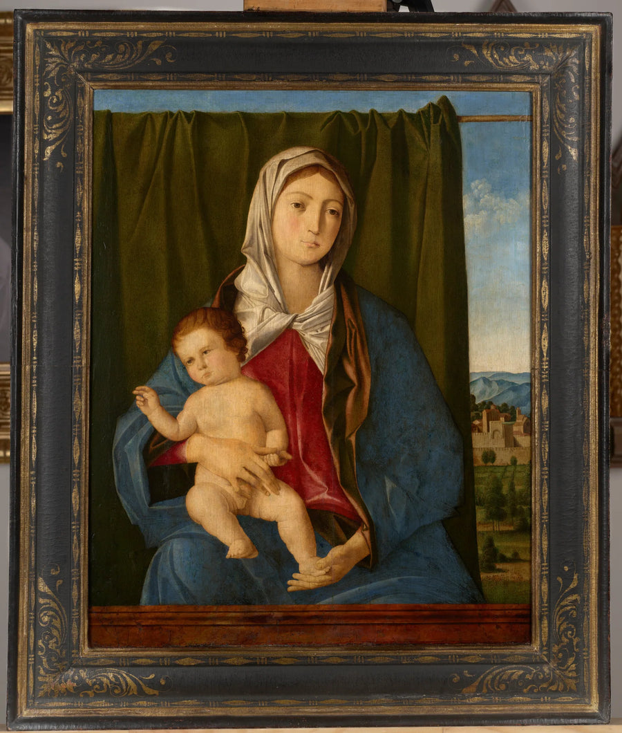 Matka Boska z Dzieciątkiem udzielająca błogosławieństwa - Giovanni Bellini