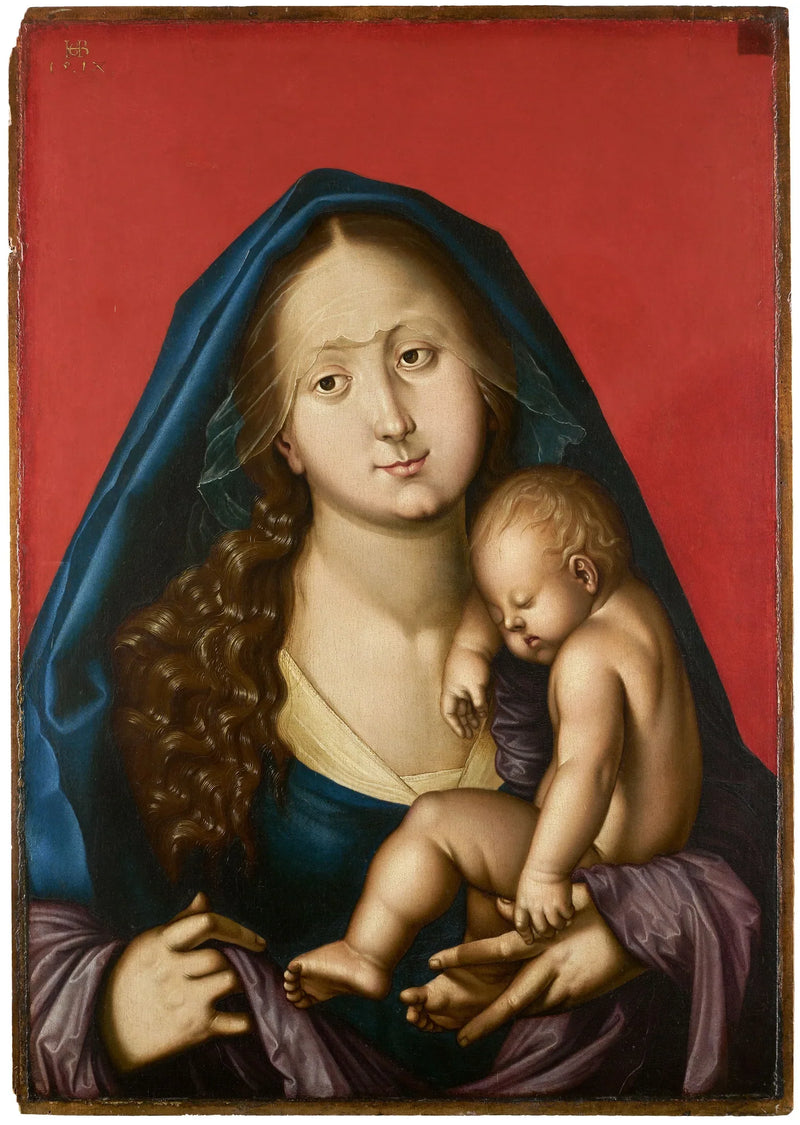 Matka Boska z Dzieciątkiem śpiącym - Hans Baldung Grien