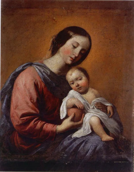 Matka Boska z Dzieciątkiem - Francisco de Zurbarán