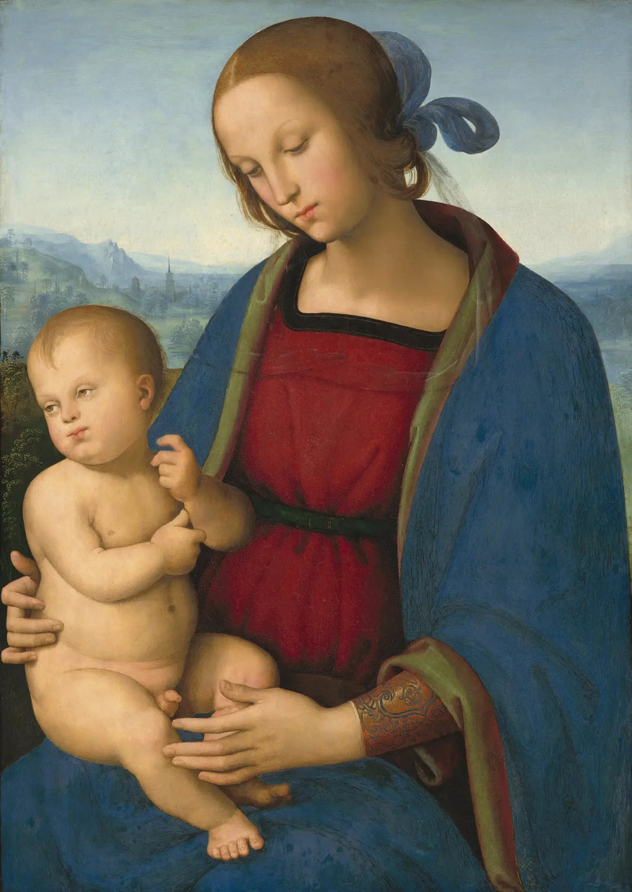 Matka Boska z Dzieciątkiem - Pietro Perugino