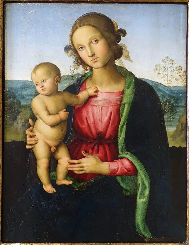 Matka Boska z Dzieciątkiem - Pietro Perugino