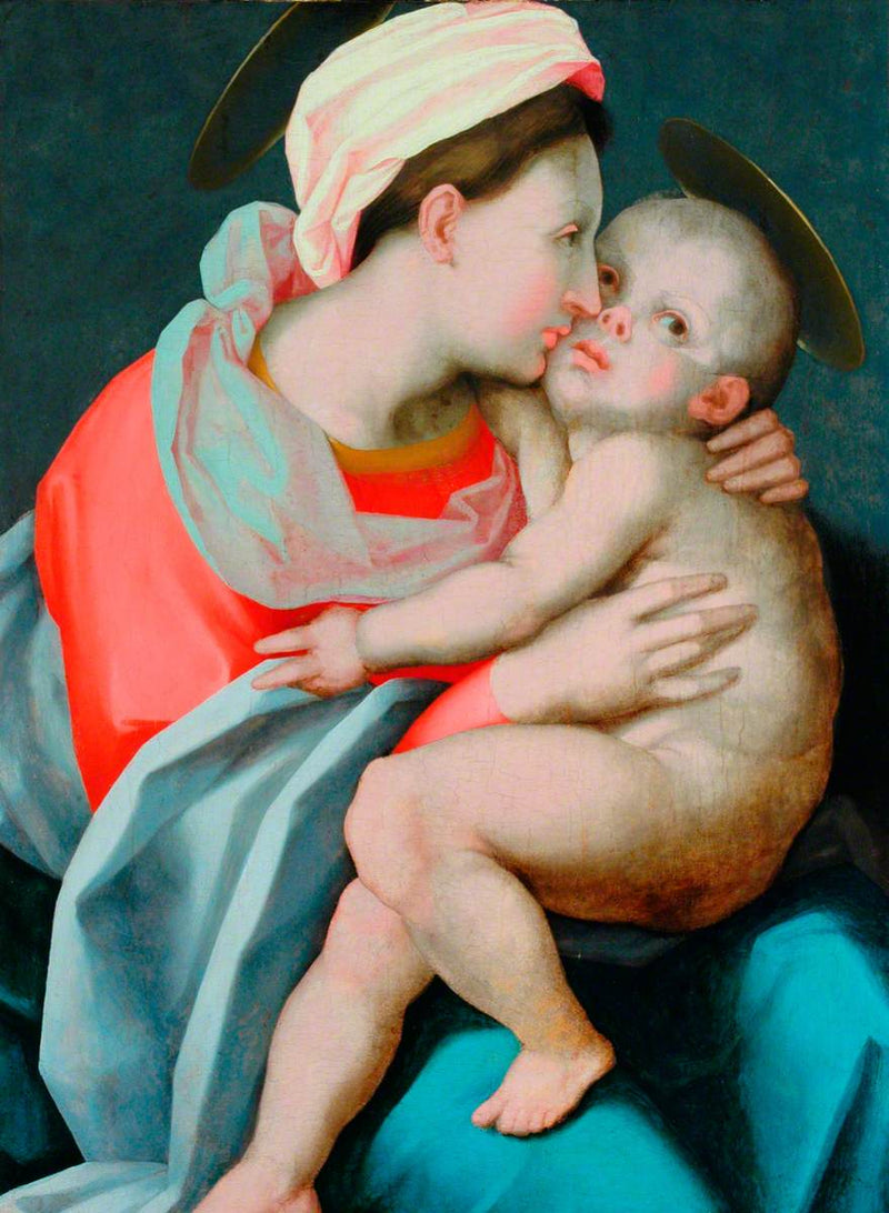 Matka Boska z Dzieciątkiem - Rosso Fiorentino