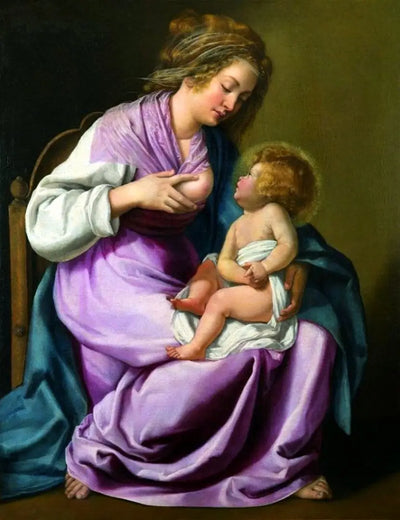 La Vierge allaitant l’Enfant - Artemisia Gentileschi - Alpha Reproduction