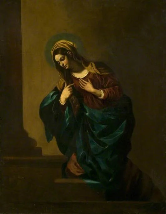 Anuncjująca Madonna - Guercino