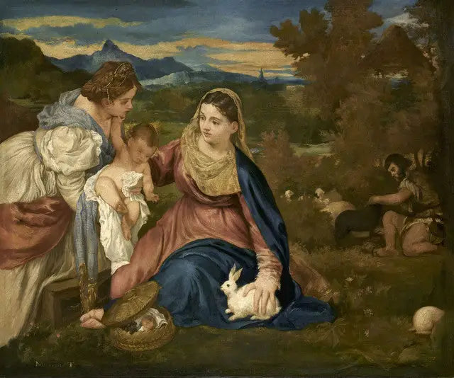 Dziewica z królikiem - Édouard Manet