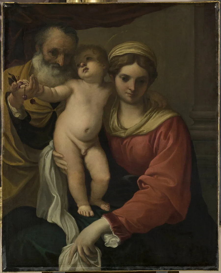 Dziewica z wiśniami - Annibale Carracci