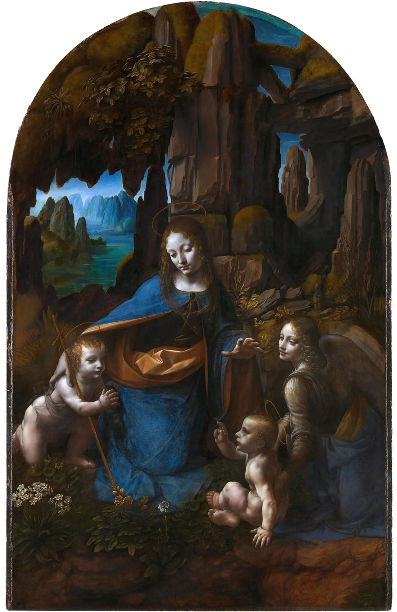 Madonna w skałach - Leonardo da Vinci