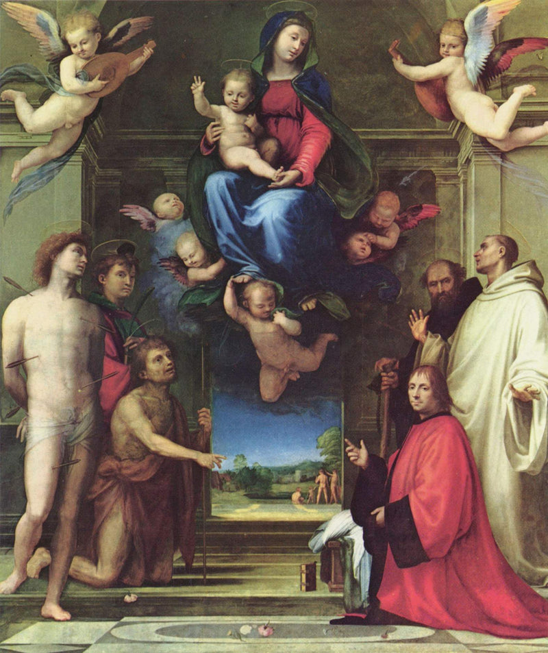 Matka Boska z świętymi - Fra Bartolomeo