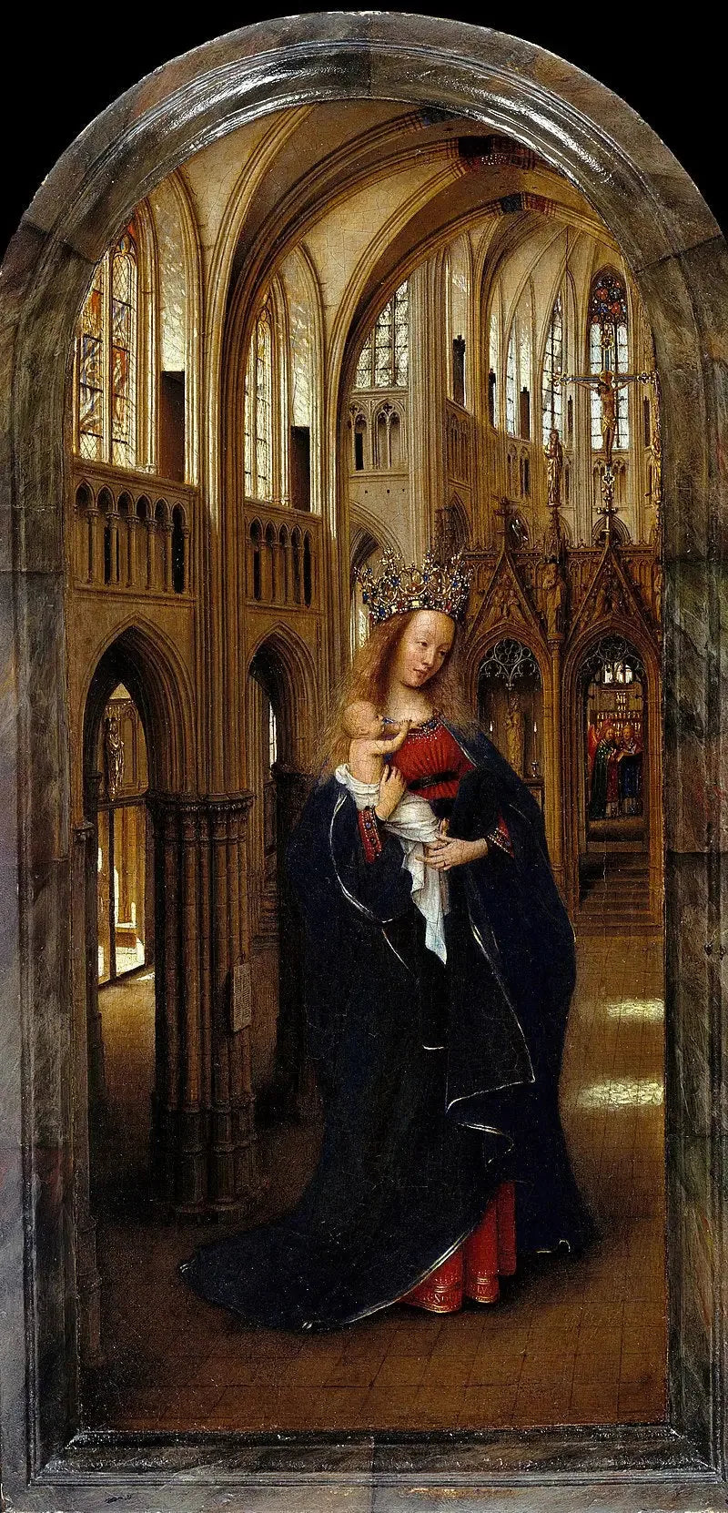 Dziewica w kościele - Jan van Eyck