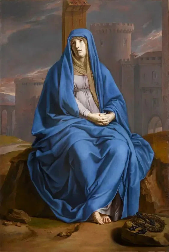 Matka Boska Boleściwa - Philippe de Champaigne