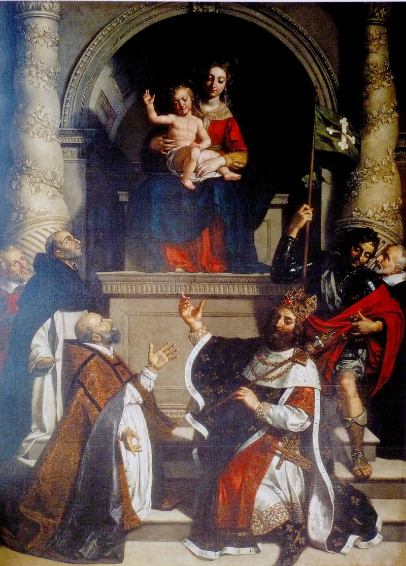 Matka Boska z rodziny z Vic - Frans Pourbus Młodszy