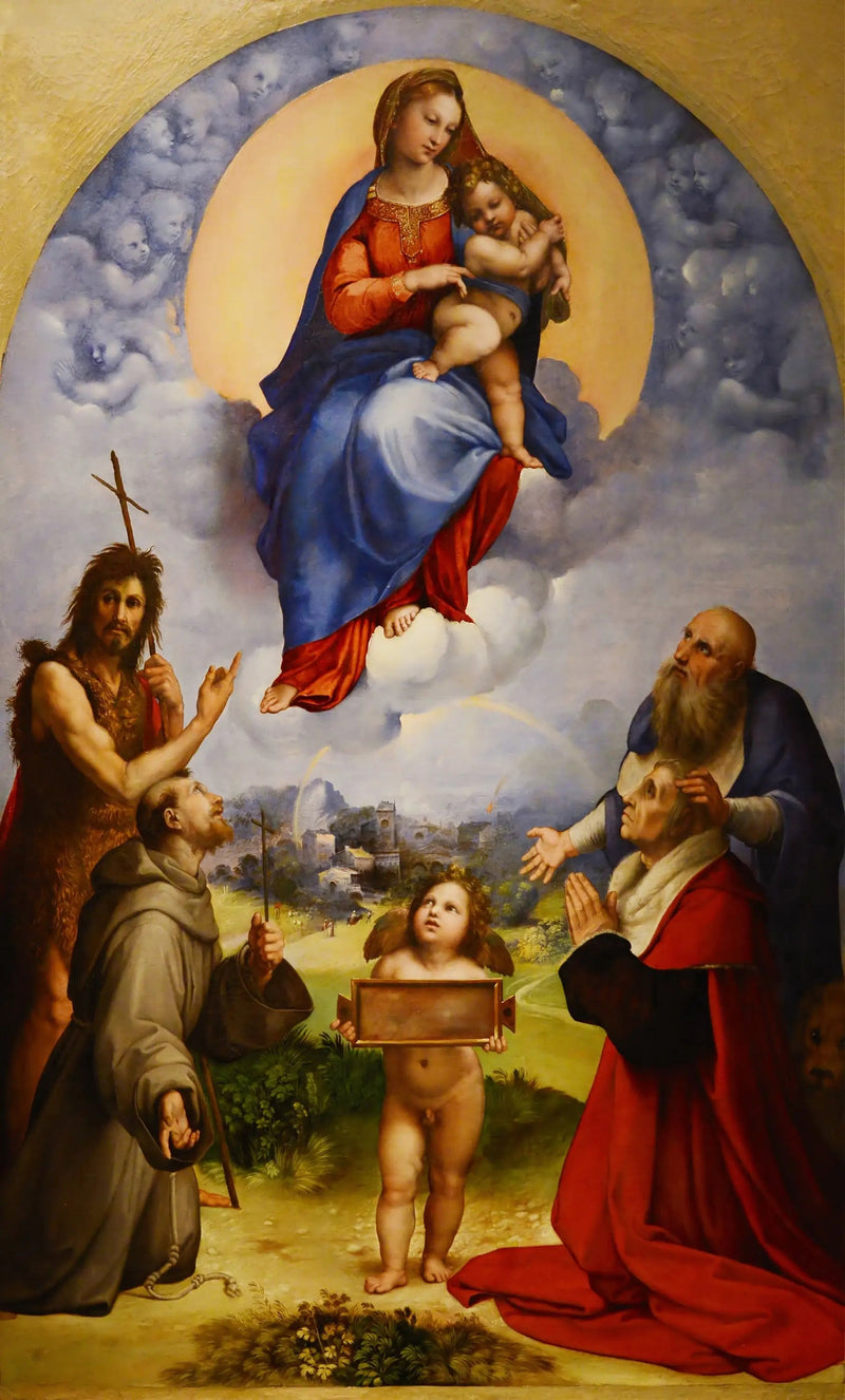 Madonna z Foligno - Rafael Santi