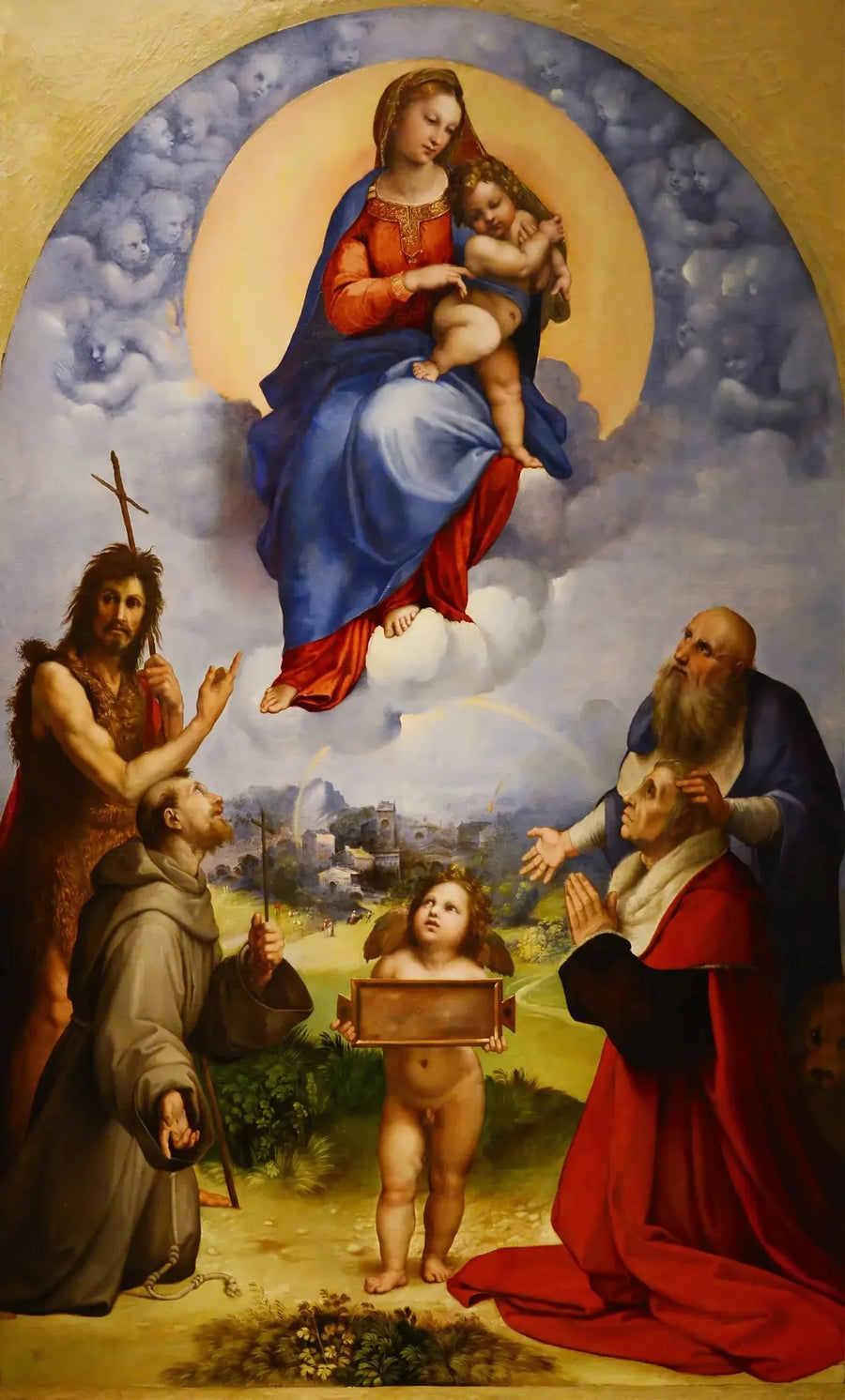 Madonna z Foligno - Rafael Santi
