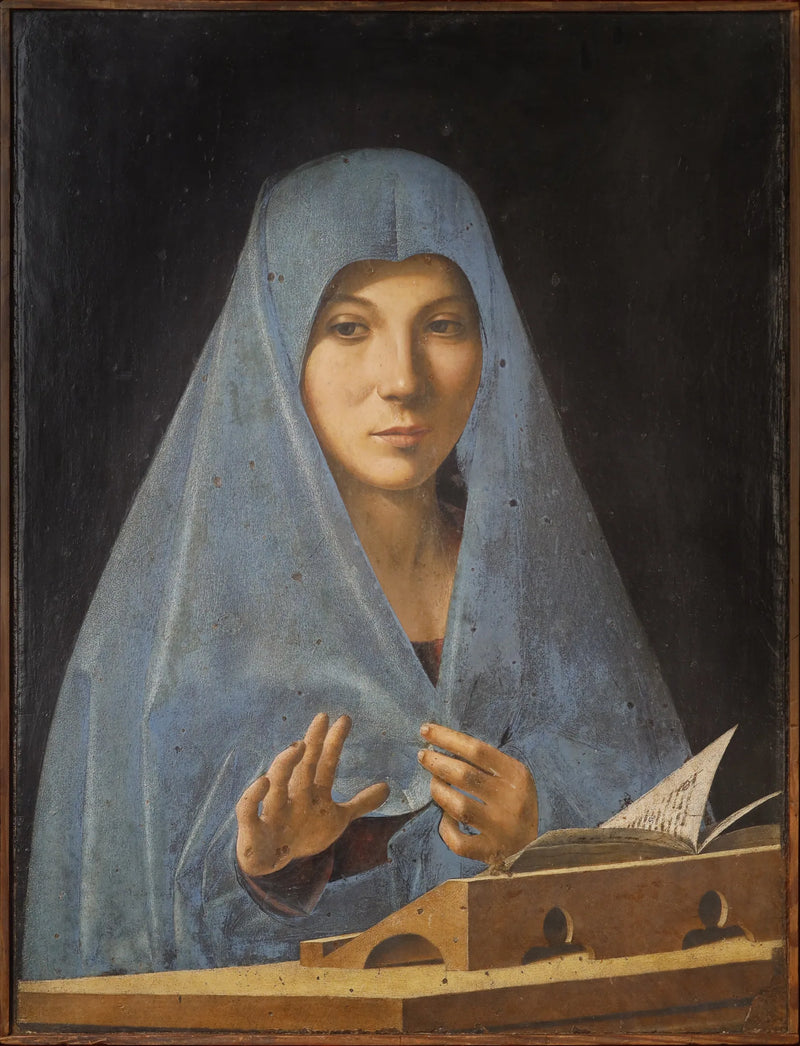 Matka Boża z Zwiastowaniem - Antonello z Messyny