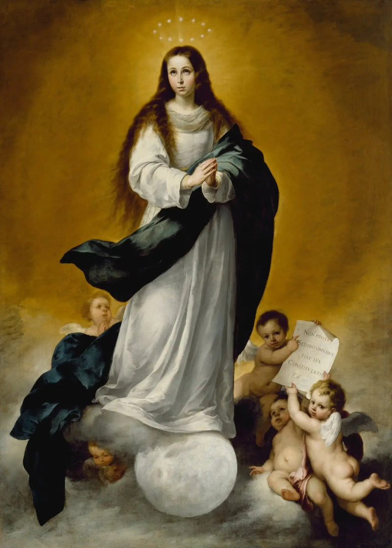 Dziewica Niepokalanego Poczęcia - Bartolomé Esteban Murillo