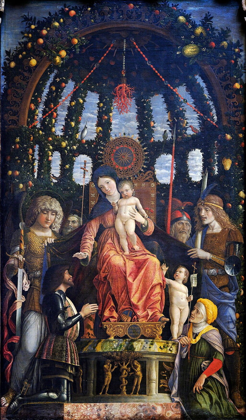 Matka Boża z Wiktorii - Andrea Mantegna