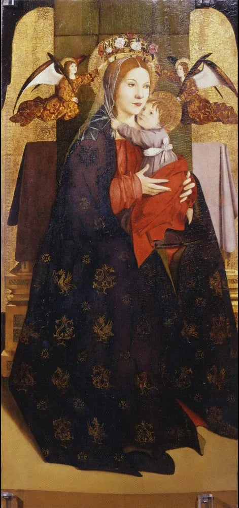 Matka Boża z Oficjum - Antonello z Messyny