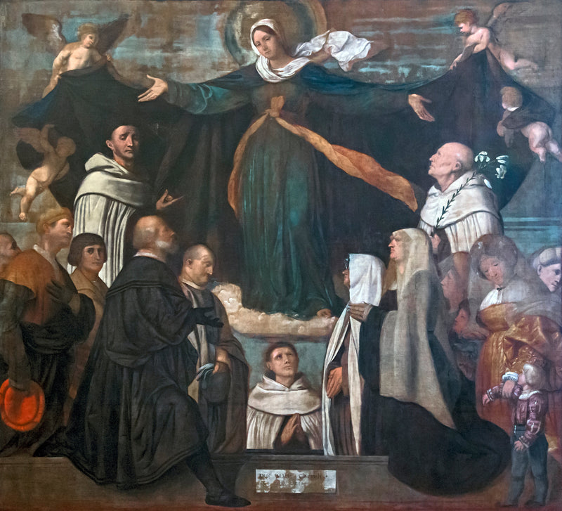 Matka Boska z Karmelu - Alessandro Bonvicino