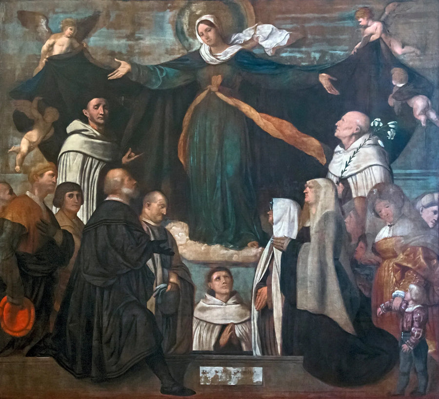 Matka Boska z Karmelu - Alessandro Bonvicino