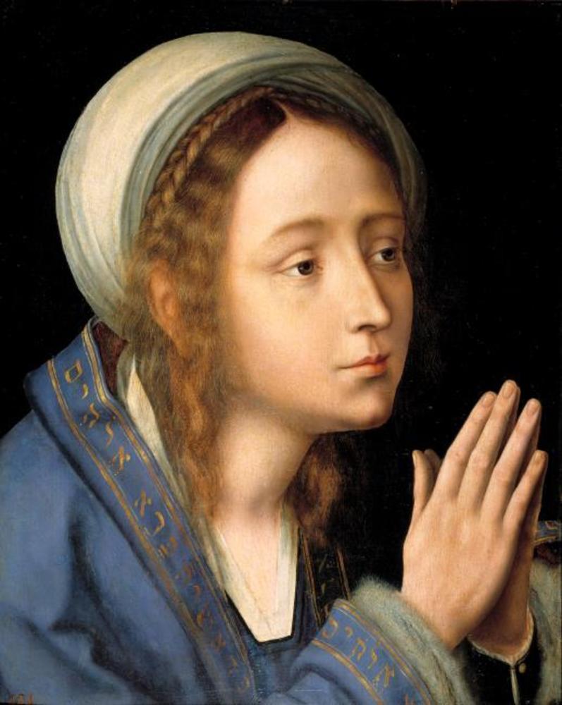 Dziewica modląca się - Quentin Metsys
