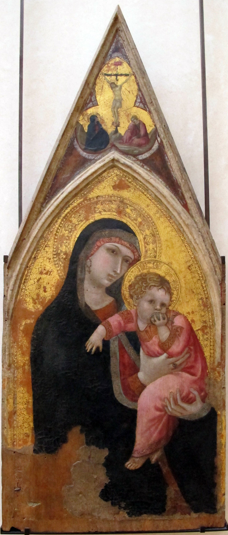 Maria z Dzieciątkiem - Ambrogio Lorenzetti