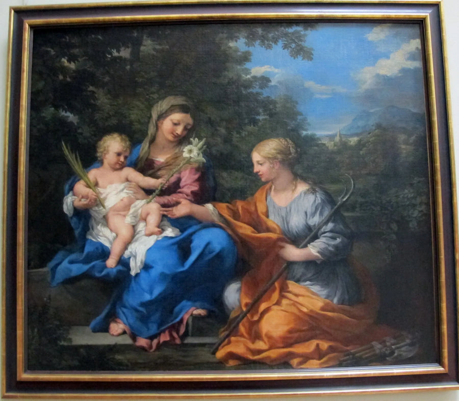 Matka Boska z Dzieciątkiem i świętą Martyną - Pietro da Cortona