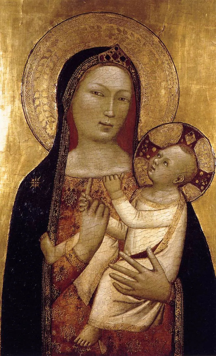 Maria z Dzieciątkiem - Bernardo Daddi
