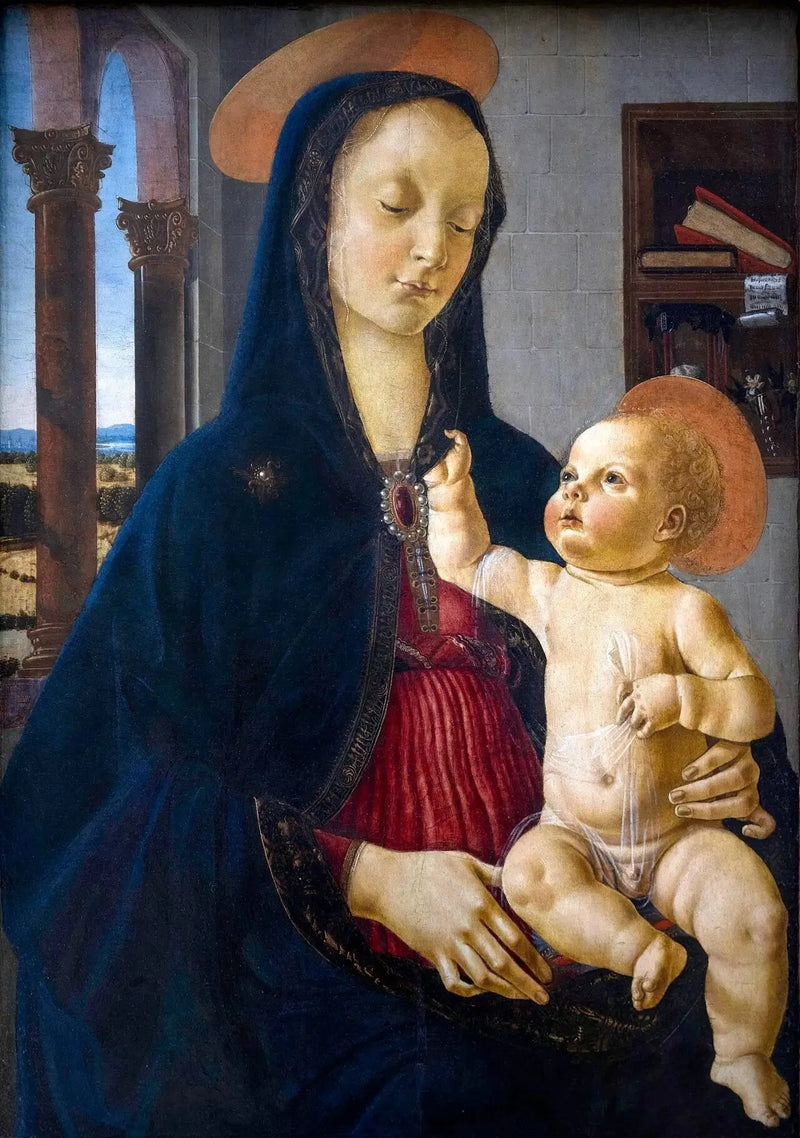 Maria i Dzieciątko - Domenico Ghirlandaio