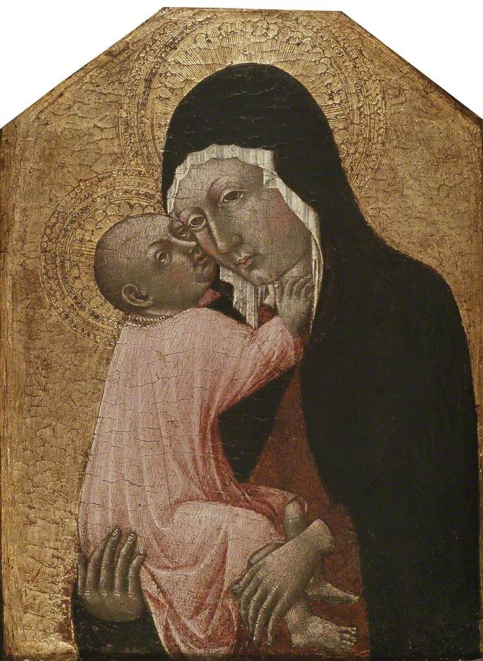 Matka Boska z Dzieciątkiem - Giovanni di Paolo