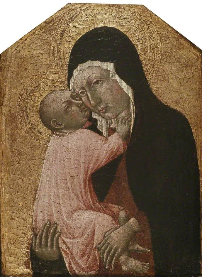 Matka Boska z Dzieciątkiem - Giovanni di Paolo