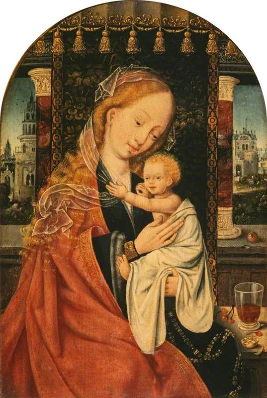 Matka Boska z Dzieciątkiem - Joos van Cleve