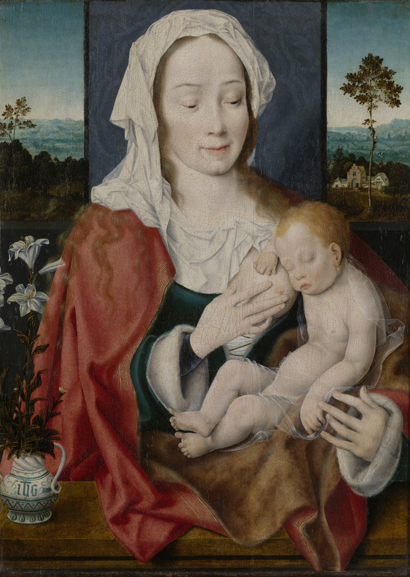 Matka Boska z Dzieciątkiem - Joos van Cleve