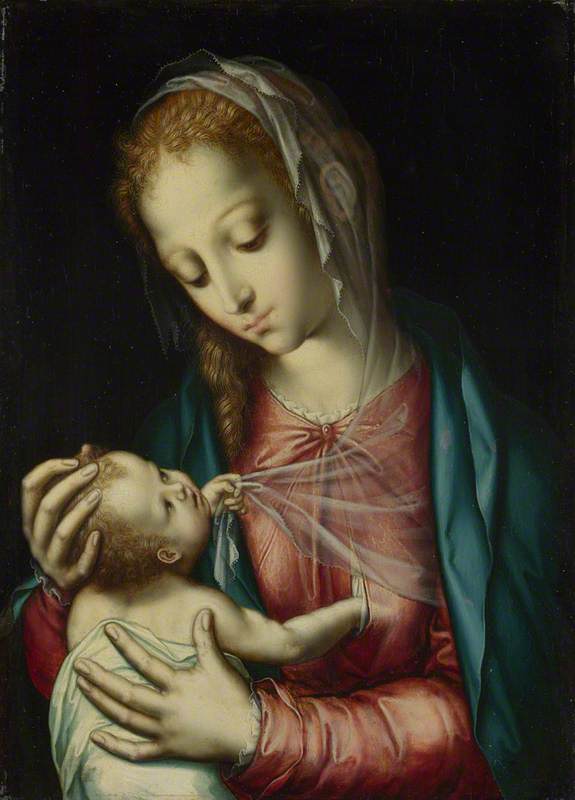 Maria z Dzieciątkiem - Luis de Morales