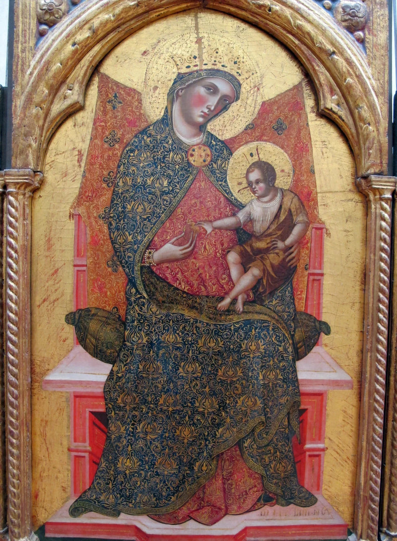 Maria i Dzieciątko - Paolo Veneziano