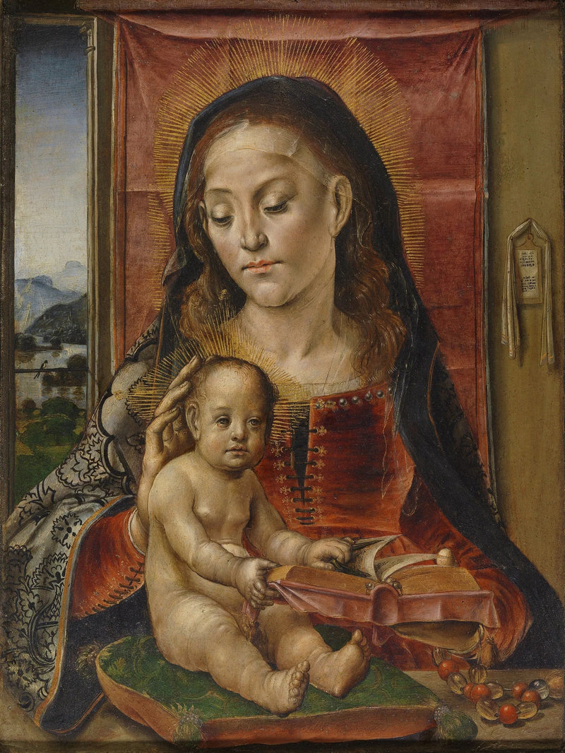Maria i Dzieciątko - Pedro Berruguete