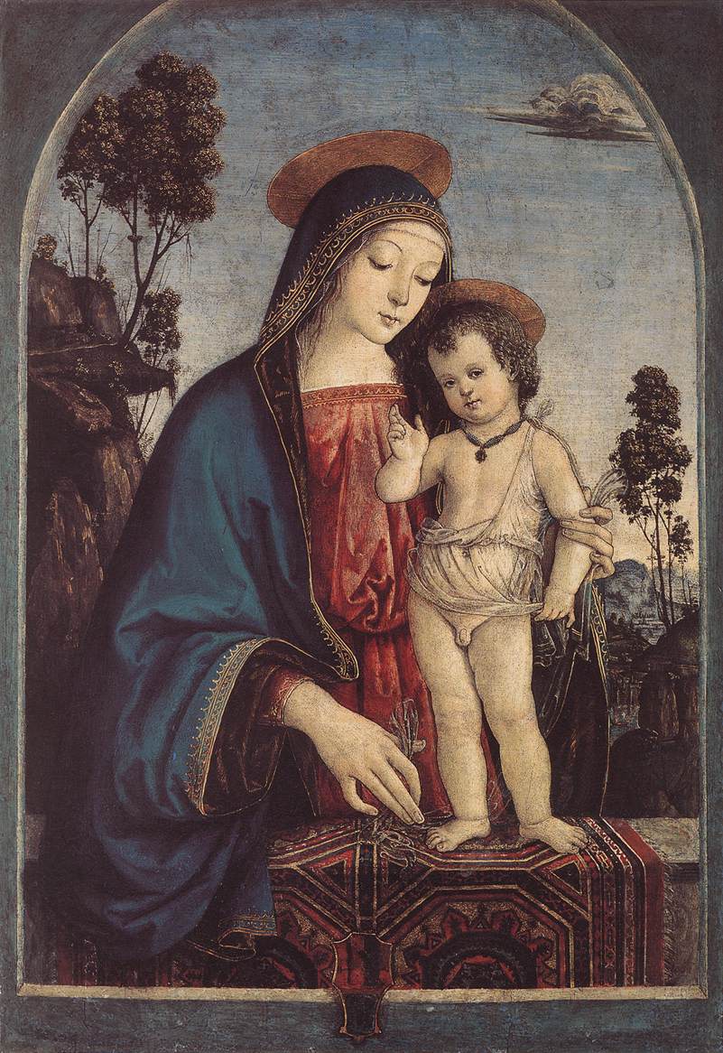 La Vierge et l’Enfant - Pinturicchio - Alpha Reproduction