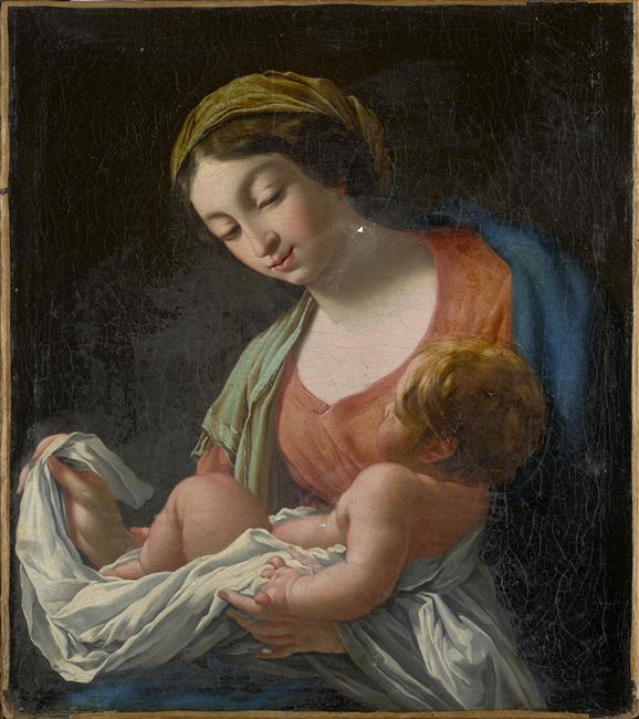 Matka Boska z Dzieciątkiem - Simon Vouet