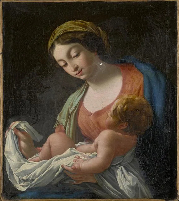 Matka Boska z Dzieciątkiem - Simon Vouet