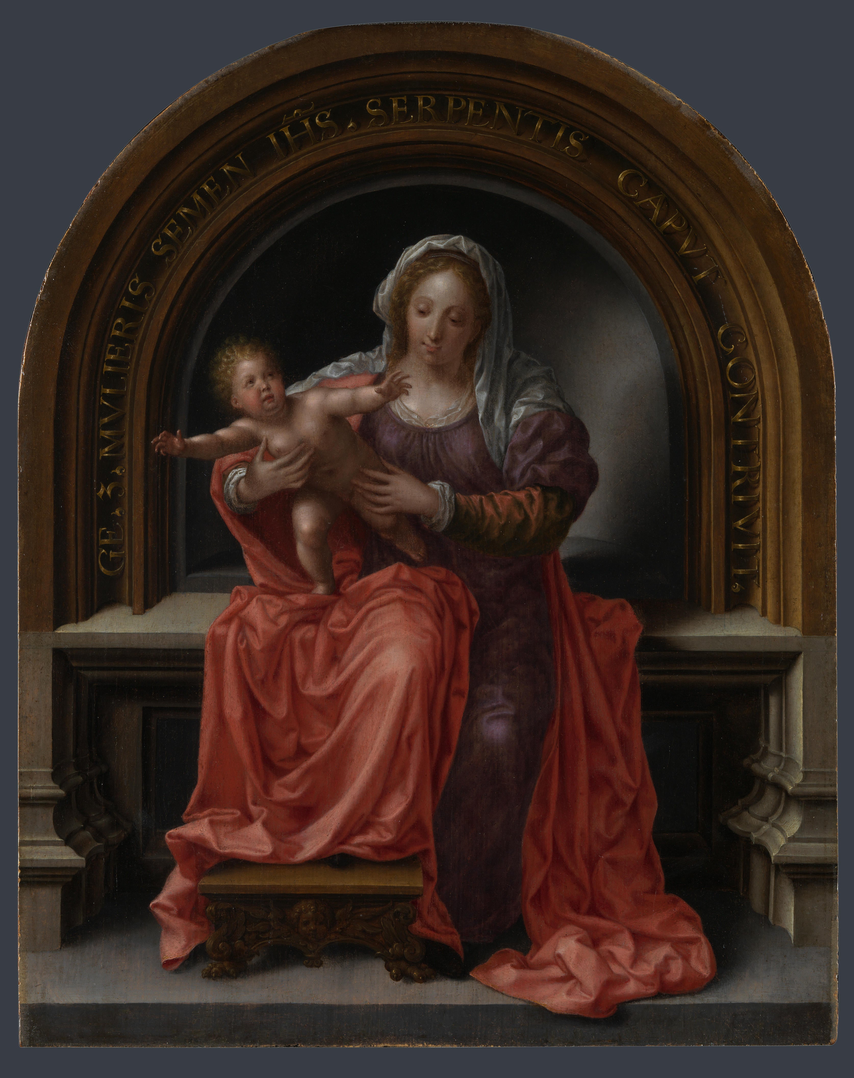 La Vierge et l’Enfant - Jan Gossaert - Alpha Reproduction
