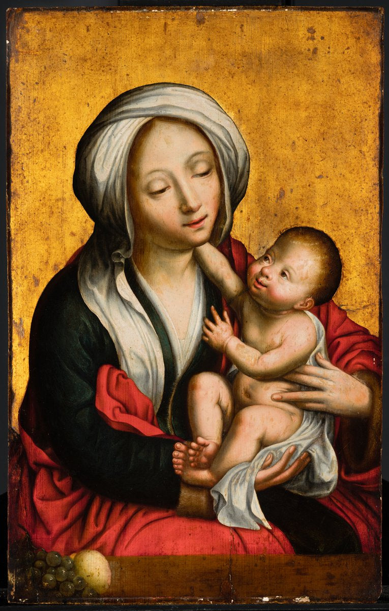 Matka Boska z Dzieciątkiem - Quentin Metsys