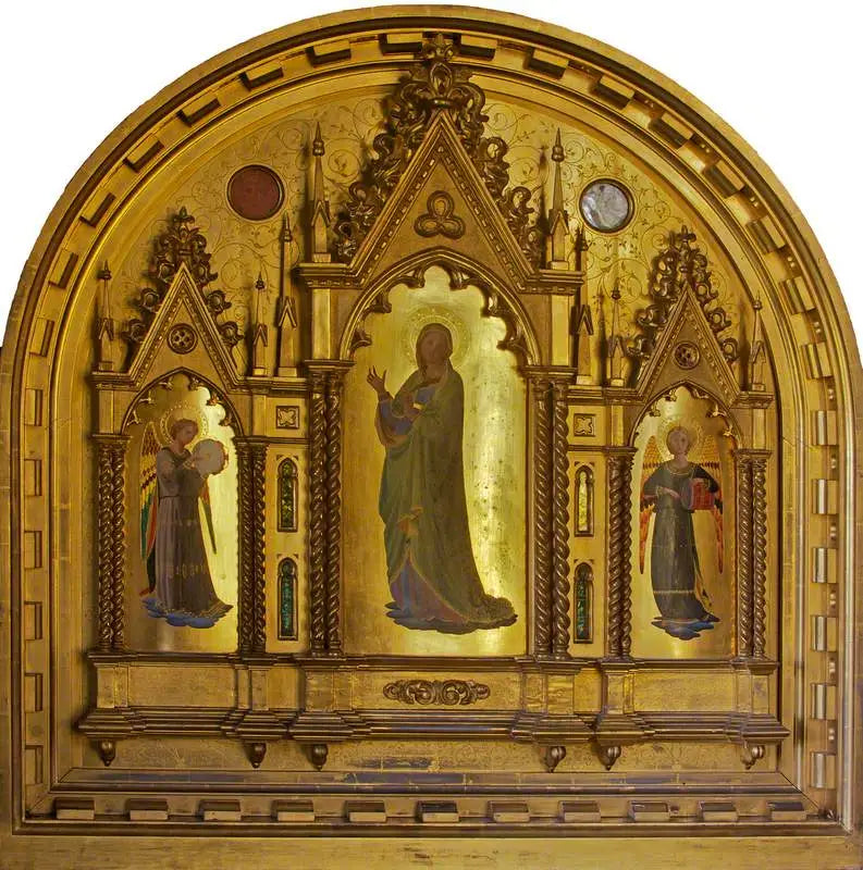 Dziewica z aniołami muzykami - Fra Angelico