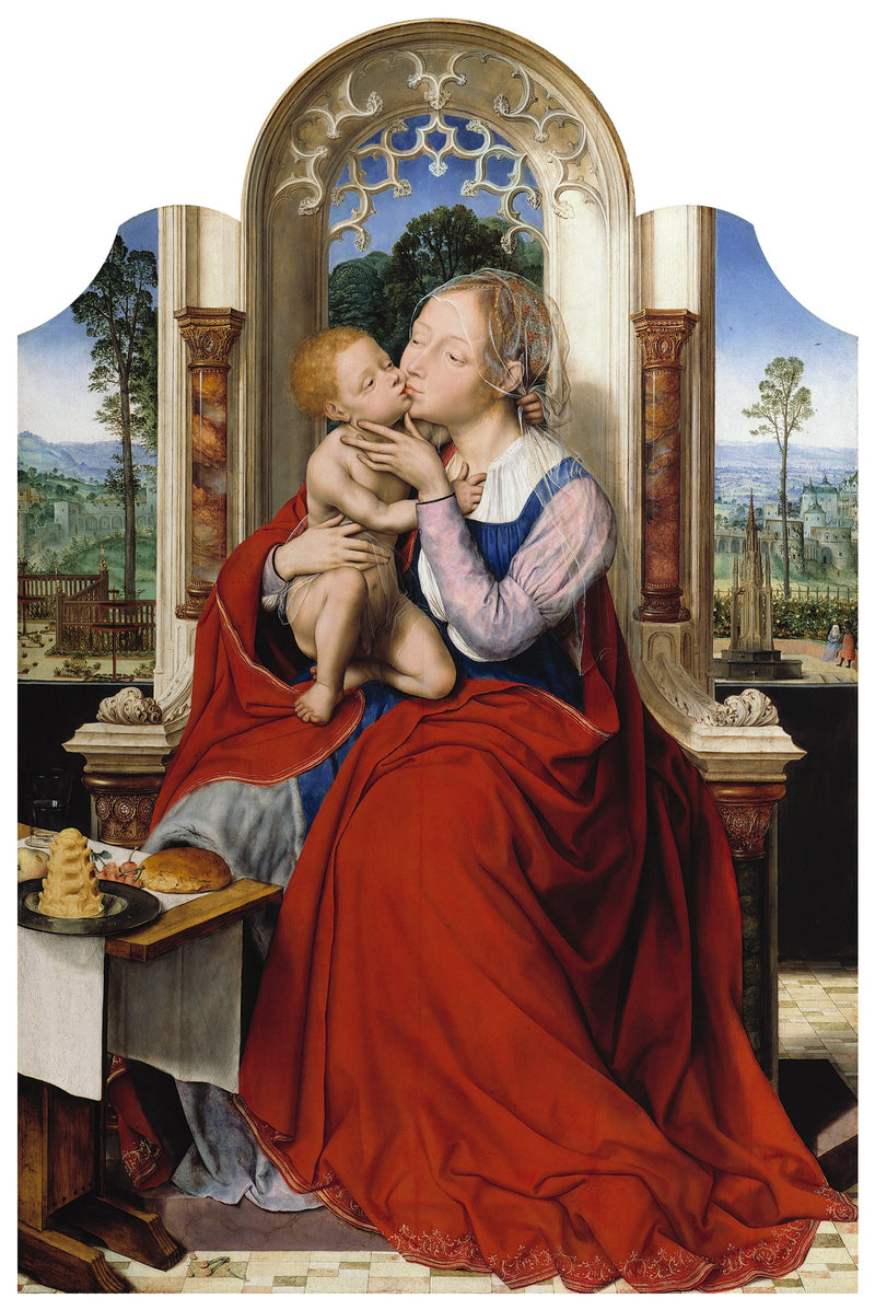 Intronizacja Matki Bożej - Quentin Metsys