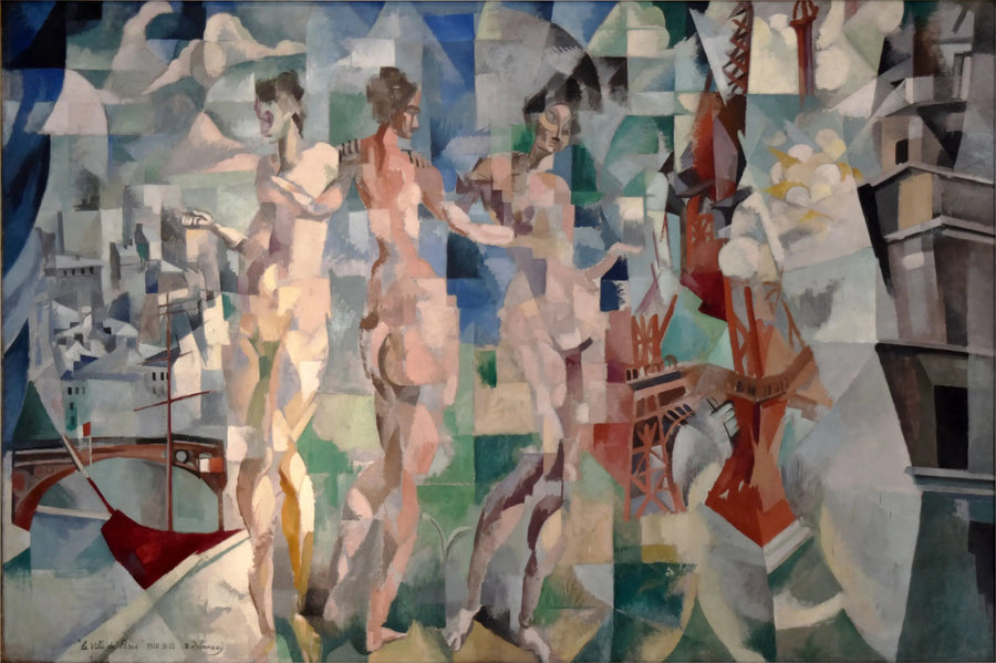 Miasto Paryż - Robert Delaunay