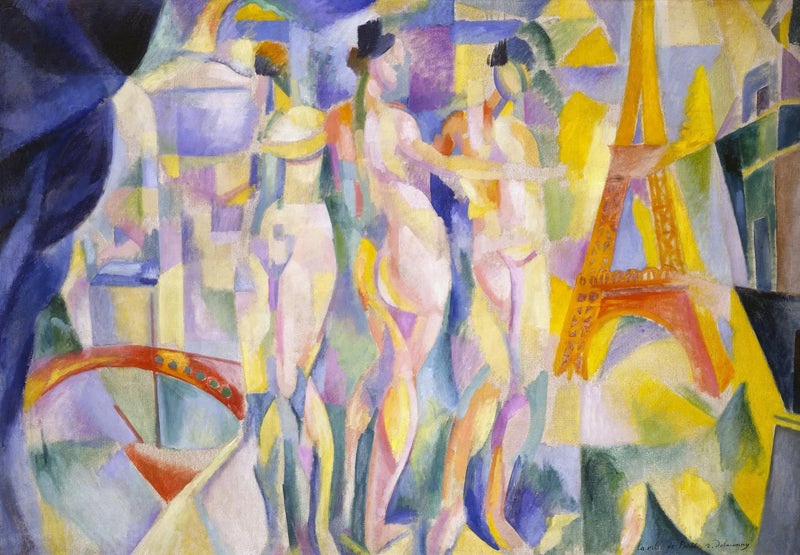 Miasto Paryż - Robert Delaunay