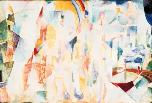 Miasto Paryż - Robert Delaunay