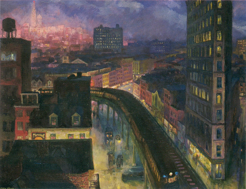 Miasto od Greenwich Village - John Sloan